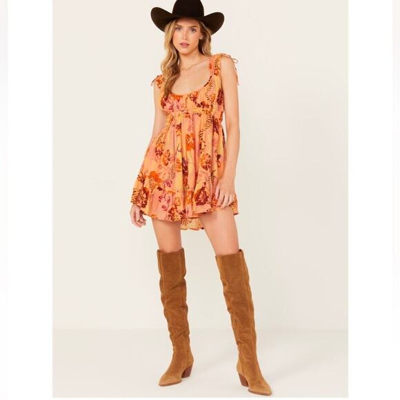 Free People Vernon Mini Dress Size Small - Picture 3 of 15